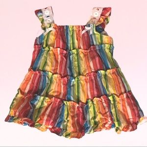 Girls Rainbow Dress